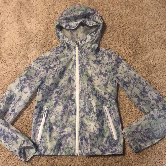 Girls Ivivva Windbreaker Jacket Sz 10 Like new